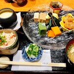 茶寮 ふ川 - かに御飯膳