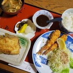 寿し割烹 食通 - ◆「海老フライ定食」