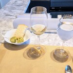 La Brianza - Champagne Chapuy Brut Tradition お祝いシャンパーニュ嬉しいですとても美味しい〜すいすい進んじゃいます(*^^*)