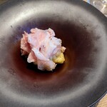 La Brianza - 白子フリットフランス産生ハム。この時期だけの美味しさとろける白子サクッとフリット夢見る美味しさとろける、ふんわり口溶ける甘みある生ハムが優しい塩味でフリットとも合います(*^^*)♡