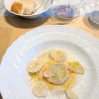 La Brianza - ホクホクの百合根がたっぷりゴロゴロと。百合根はお家ではあまり食べる機会がありませんし、ラビオリに合わせて美味しくていただけて嬉しいです☆