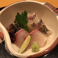 懐石料理 はし本 - 真鯛、サゴシ、ハマチ