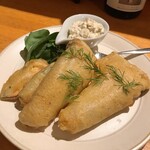 ワイン＋つまみ Nomka - 白身魚のフリット