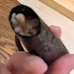 すし小粋 - ピンボケですが、手巻鉄火