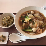 くまもと中央カントリークラブ - 五目あんかけ湯麺