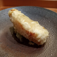 すし処 みや古分店 - 鰆の幽庵焼きの天ぷら