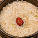 Waraiya - 参鶏湯（サムゲタン）セットの参鶏湯