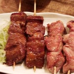 秋元屋 - チレ/味噌＋タン/塩