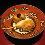 馳走なかむら - 揚物、かに爪