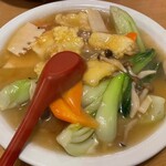 南海飯店 - イカとちんげんさいうま煮