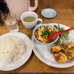 南海飯店 - 春巻定食①