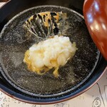 山猫軒 - 鱧と揚げナスのお椀