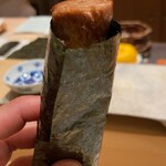 鮨 由う - カマトロ手巻き