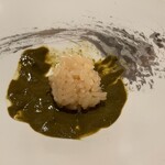 鮨 由う - 鮑肝ソースInシャリ