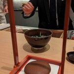 銀座 kappou ukai 肉匠 - お抹茶