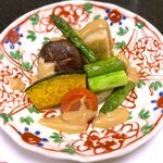 Suisha Honten - 揚物 焼き野菜の盛合せ　2022.12.22