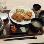 ガスト - から好定食＋ほうれん草ベーコン