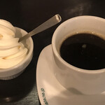 アイ・カフェ - ソフトクリーム、ホットコーヒー