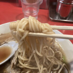 末廣ラーメン本舗 - 麺はストレート！！もちろん歯応え◎