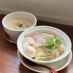 丸山製麺所 - クリスマス限定オマール海老つけ麺¥1200