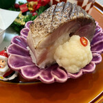 御料理 ひさまつ - 八寸 鯖棒寿司