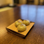 湯元 湧駒荘 - お着き菓子