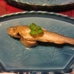 鮨秀仙 - 稚あゆ～　　お通しの１皿