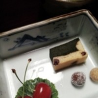 近又 - 最後のデザート。おなかいっぱいでも、全部いただいてしまうほど美味しかった。