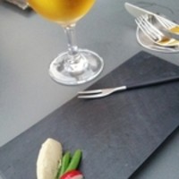 ルアン 鮒鶴京都鴨川リゾート - 12600円のコースの1品目。かます。