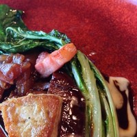 スカイレストラン634 - 肝心なメインデイッシュが食べかけになっちゃった。
                フォアグラと牛肉。
