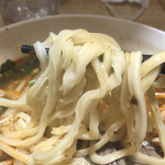 Safei Ran Shuu Gyuu Niku Men - 三角麺のアップ