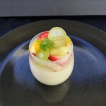 치이사나 요우가시텐 rizshouette - 과일 바바로아