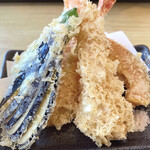 蕎麦 くつざわ - 天ぷら盛り