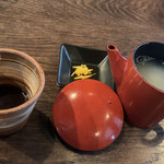 夛左ヱ門 - 蕎麦湯