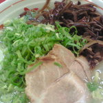 長浜屋台 やまちゃん - 「再訪」ネギぼっこし＋キクラゲアップ