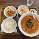 チャイニーズレストラン大幸 - 特選四川坦々麺セット 1,330円(税別)