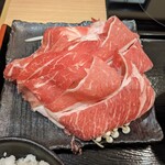 しゃぶしゃぶ金光 - 牛肉です♪