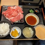 Shabushabu Kinkou - 牛しゃぶランチ