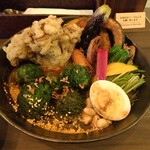 Supu Kare Murakarita - チキンレッグとたっぷり野菜のスープカレー