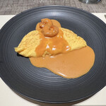 グラスコート - オムレツ　ソースアメリケーヌ