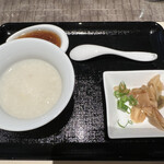 グラスコート - 中華粥　ふかひれ餡