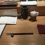 田町 鳥心 - テーブルセット