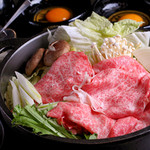 Imazato Teppanyaki - 最高級Ａ５黒毛和牛すき焼きコース