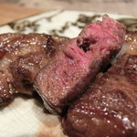 柳家 - 2013.06仔鹿ひれ焼き・柚子胡椒