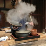 柳家 - 2013.06天然鮎雑炊が出来上がったようですよ