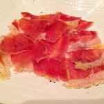 本町バール　月卯 - 切りたて!! ハモン・セラーノ