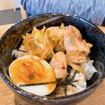 Soba Musashiya - 普通盛りの焼き鳥丼