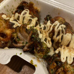 ナンクル - 出来上がりはちょっと美しくないレベルの「あばれ蛸焼き」