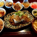 栄夏 - 煮込みハンバーグ定食