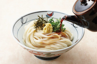 Kompira Seimen - ぶっかけうどん(温・冷) 並280円 大380円 ちょっと230円(置いていない店舗あり)